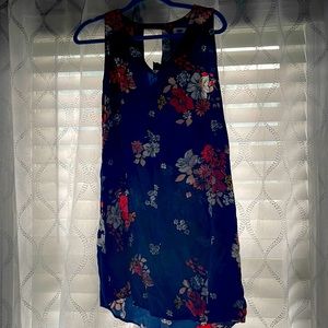 Pull over Floral Print T-shirt Dress